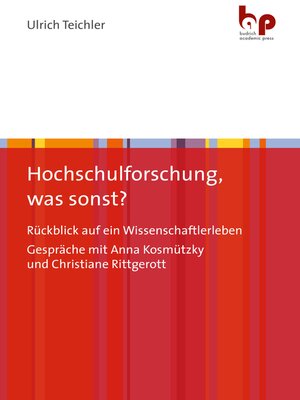 cover image of Hochschulforschung, was sonst?